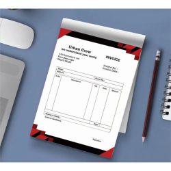 full color bill book mockup a4 5